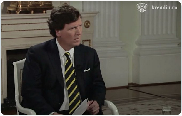 Интервью Путина Такеру Карлсону опубликовано на сайте американского журналиста