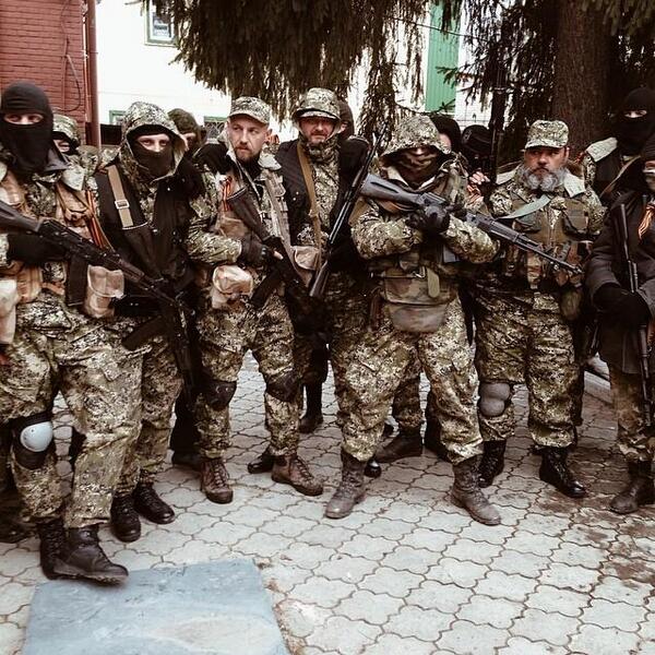 Захвачено здание милиции в Славянске