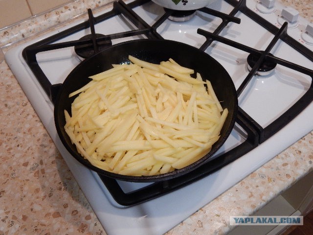 Учимся жарить картошку