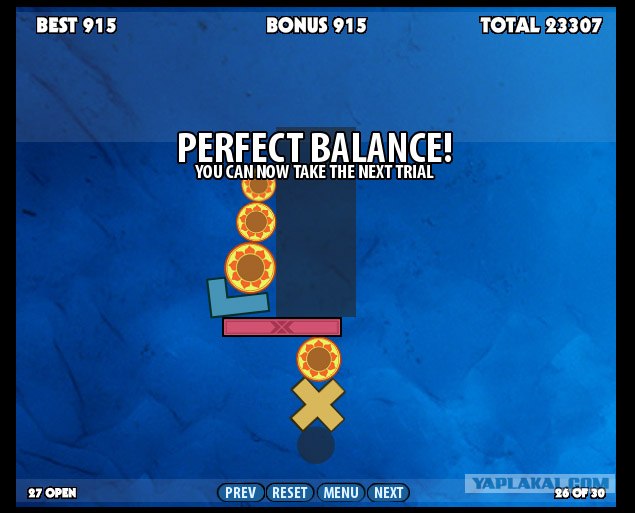 Perfect Balance - New Trials