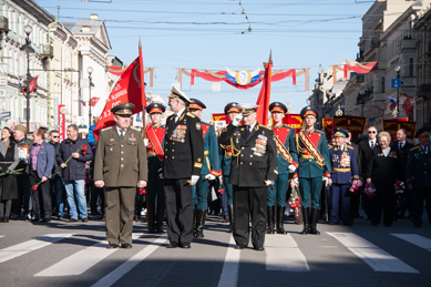 Парад 9 Мая 2015 в Санкт-Петербурге