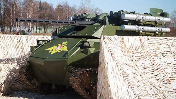 Уран-9, испытания робота пройдены на отлично