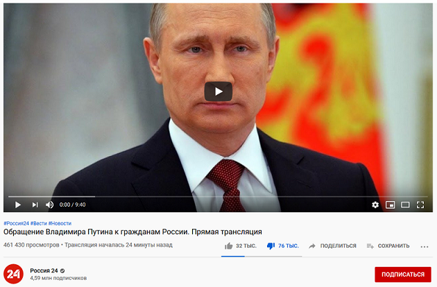 Статистика в течении двух минут