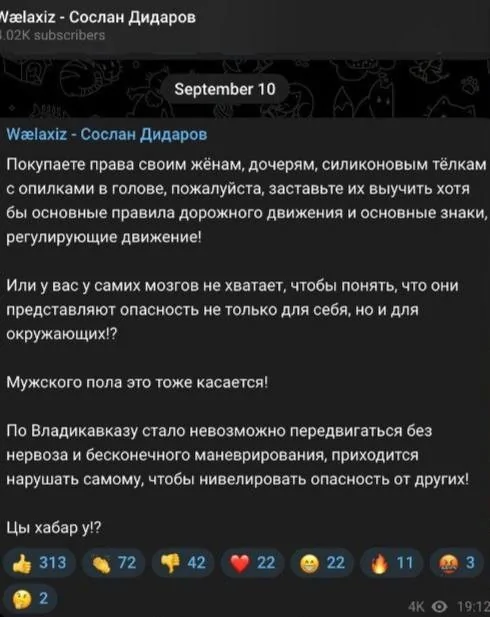 Российский депутат назвал женщин-водителей «силиконовыми тёлками с опилками в голове».