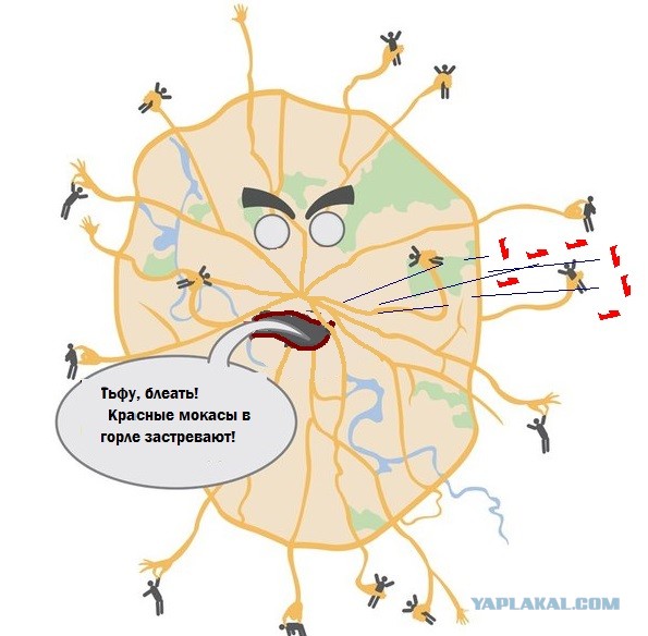 Москва, она такая