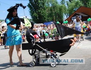 Парад колясок в Краснодаре