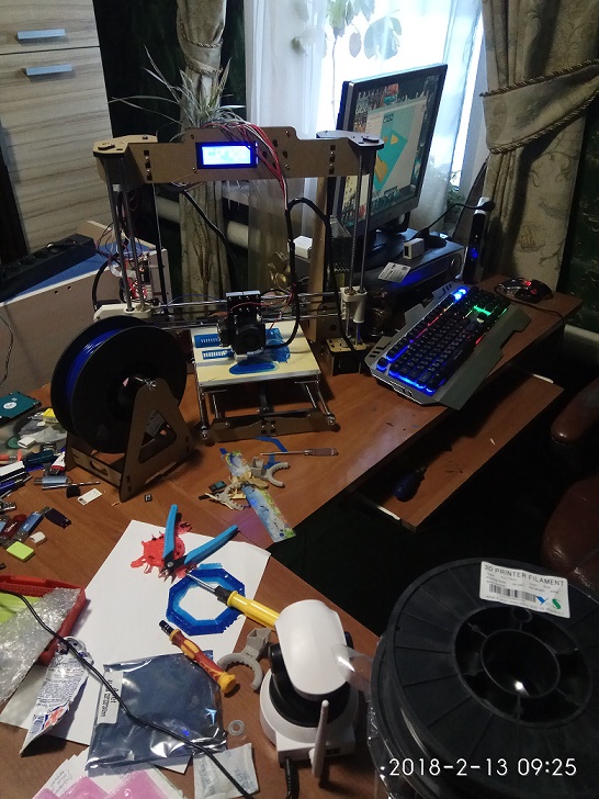 Зачем нужен 3d принтер обычному сисадмину, или 3d моделирование в быту.