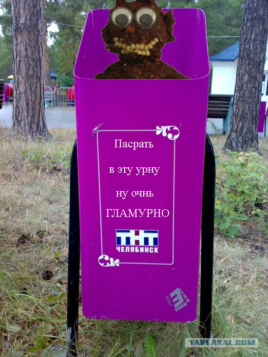 Гламурная агитация против мусора в Челябинске фото