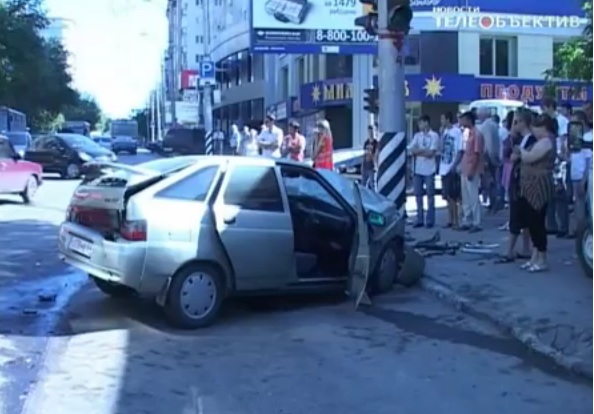 ТП на Porsche caenne грубо нарушила ПДД