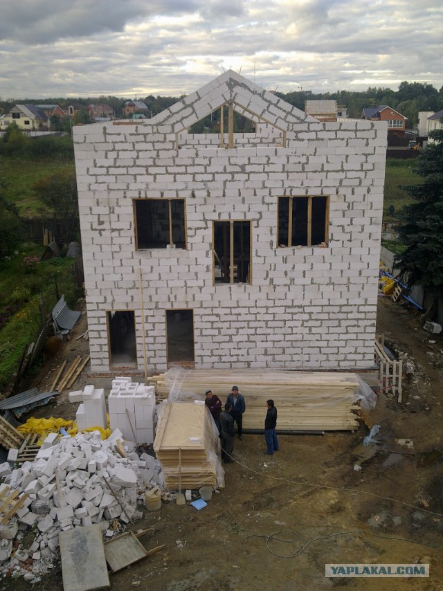 Стройка дома