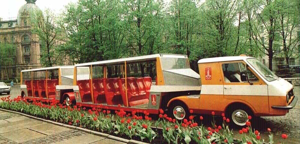 Найден уникальный пассажирский автопоезд РАФ, который обслуживал Олимпиаду 80