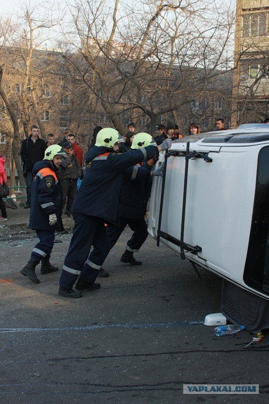 Широкомасштабное ДТП, Владивосток