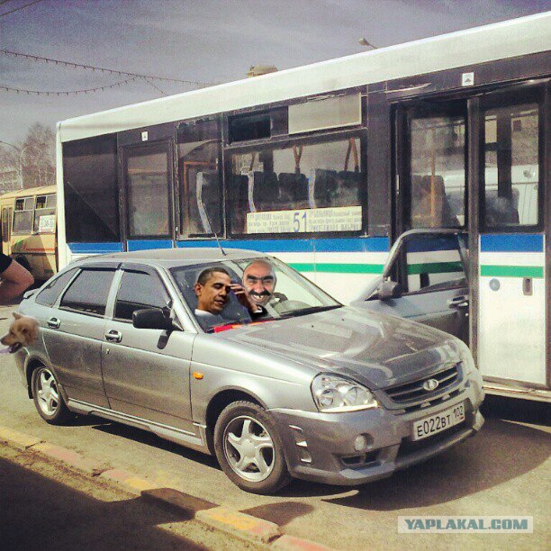 Где то на дорогах Уфы.