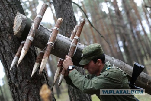 В Киеве местные жители установили на доме камеру с датчиком движения для борьбы с ссыкунами