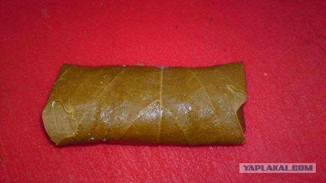 Долма с двуми начинками.