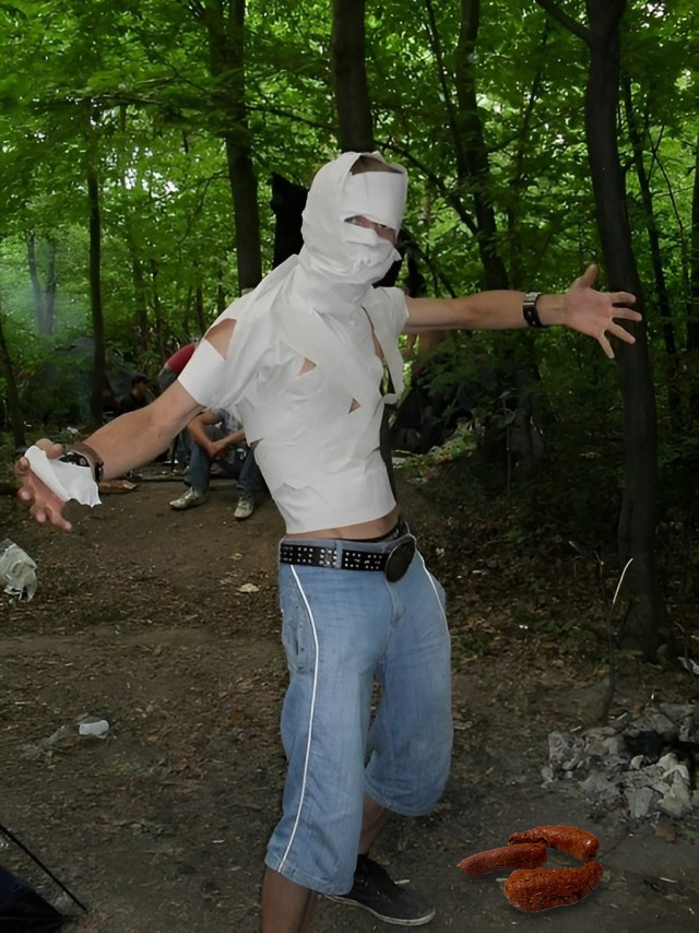 Фотожаба: Мумия
