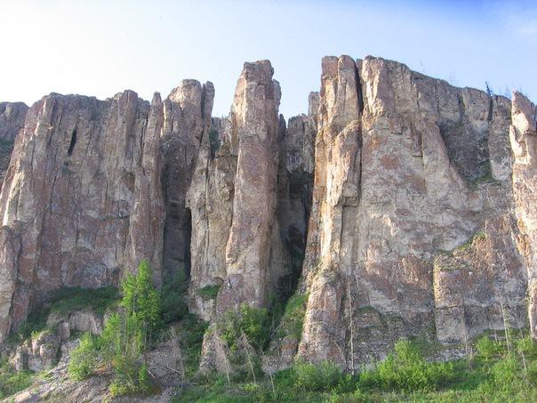 Река Лена. На самодельном плоту