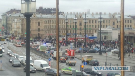 Взрыв в метро в Санкт-Петербурге