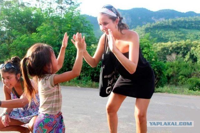 Фотожаба: любопытный парень