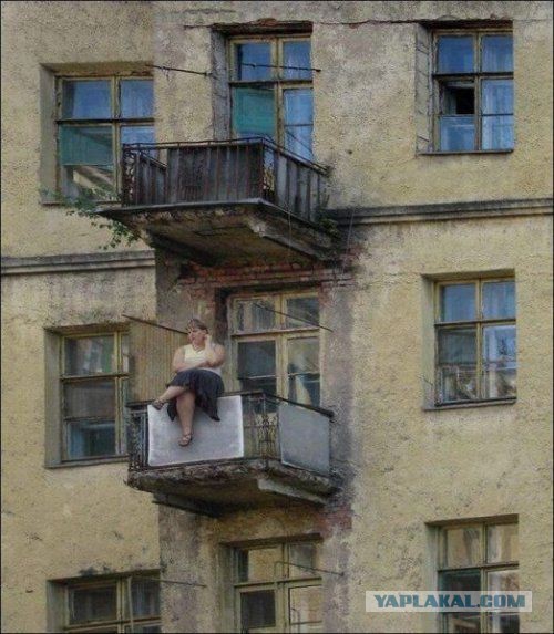 Балконы бывают разные