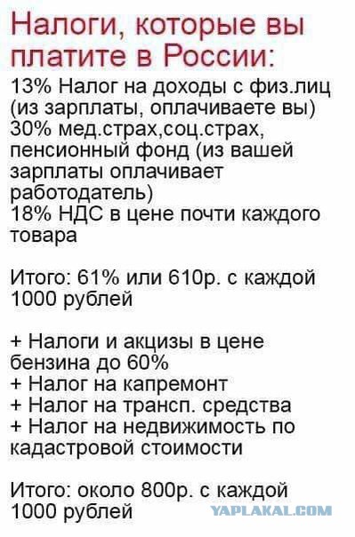 Говорит Медведев: "Сбор налогов - основа экономического развития РФ"