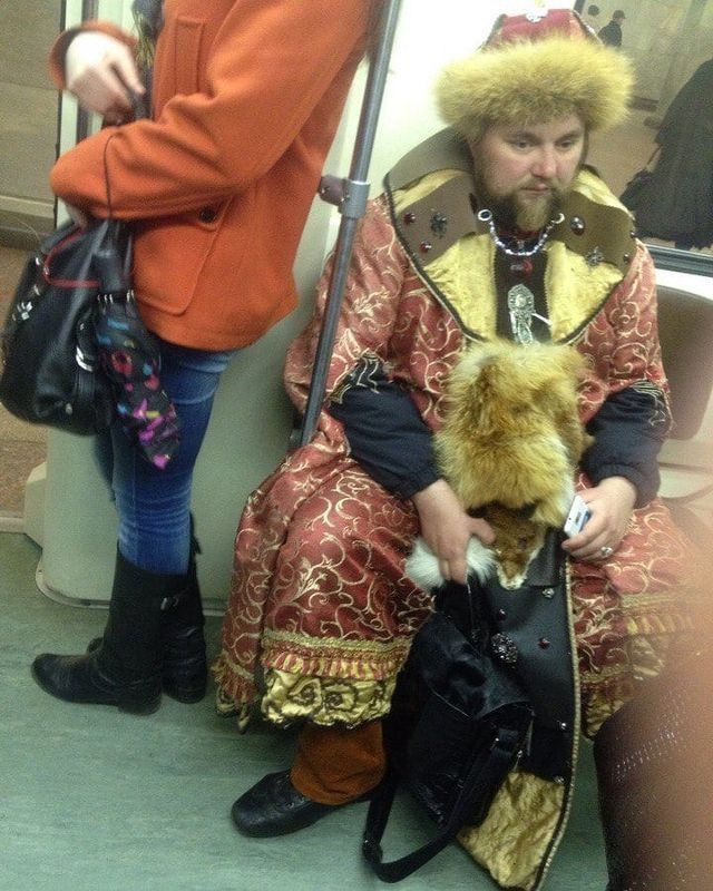 Свежая подборка модников из российского метрополитена