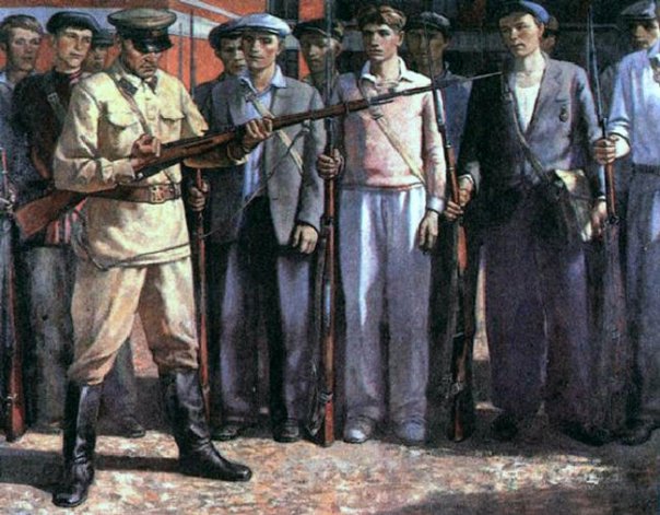 Великая Отечественная война в живописи