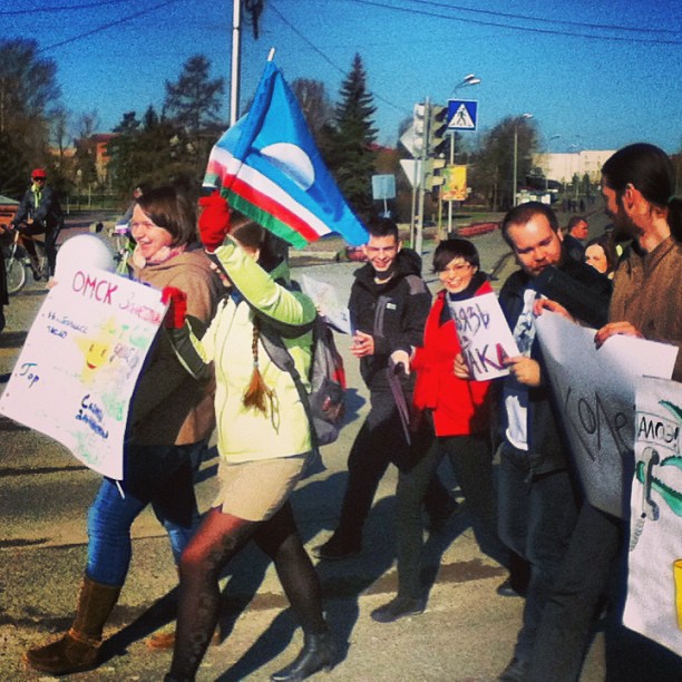 Первомайская монстрация 2013