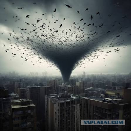Вечером вороны улетают на тайное собрание. Что там происходит?