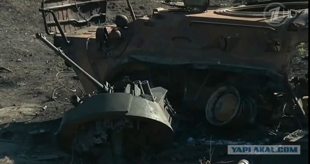 Зачистка аэропорта от войск украинских ВС
