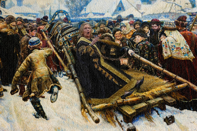 Фотожаба. Хиллари in опера