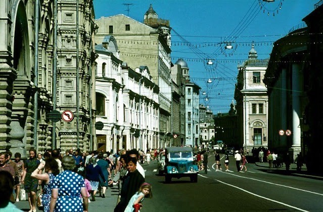Фото Москвы 1970-х, сделанные британским фотографом