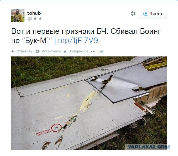 На Украине рухнул Боинг-777 малайзийских авиалиний