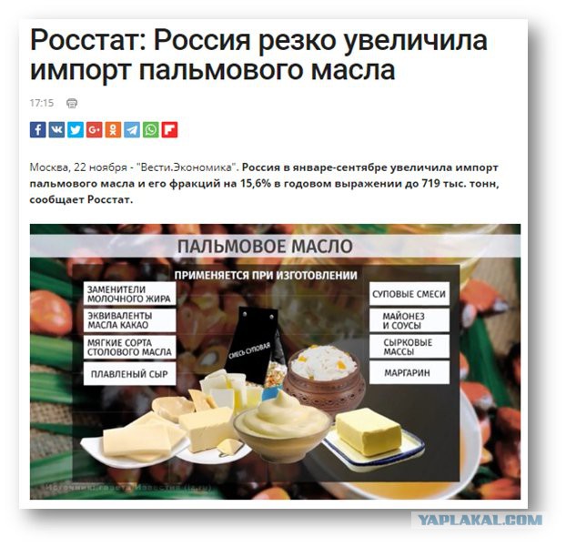 Роспотребнадзор назвал неправильное питание причиной 63% смертей в России
