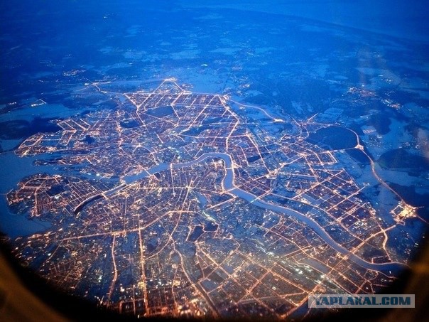 Москва из космоса