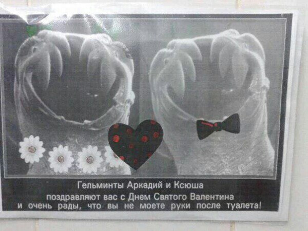 Праздничный букет на День святого Валентина