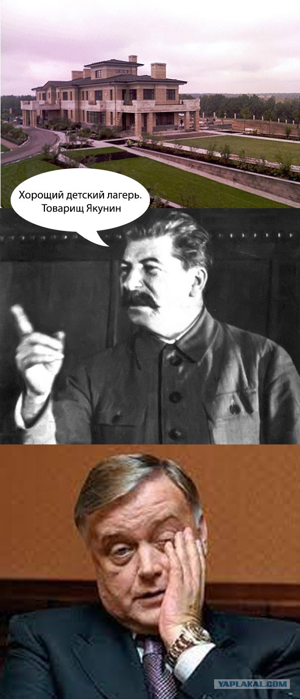 История с увольнением Якунина с поста главы РЖД