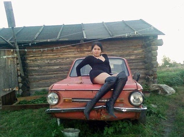 Ленка, я же позирую, давай фоткай быстрее