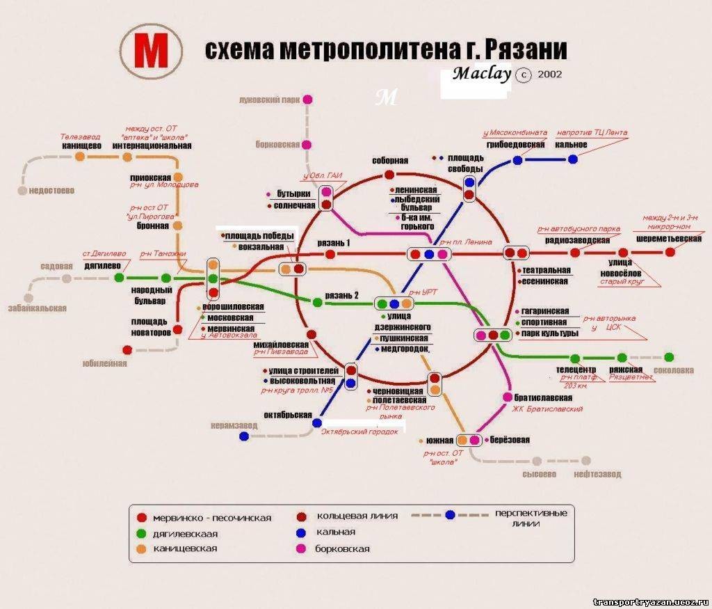 Крупнейшие метро россии