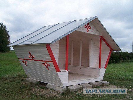 Необычные автобусные остановки