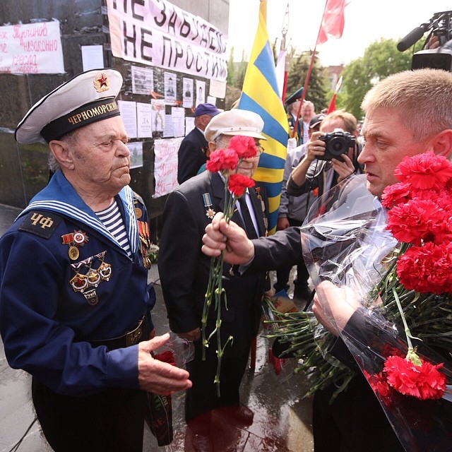 Парад победы в Славянске