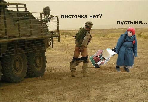 Фотожаба: Бесстрашная бабушка