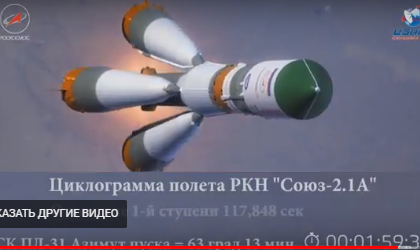 Запуск ракеты с Байконура