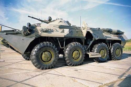 А какая военная техника была в вашем распоряжение?