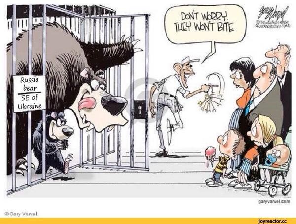 Кризис в Украине глазами карикатуристов
