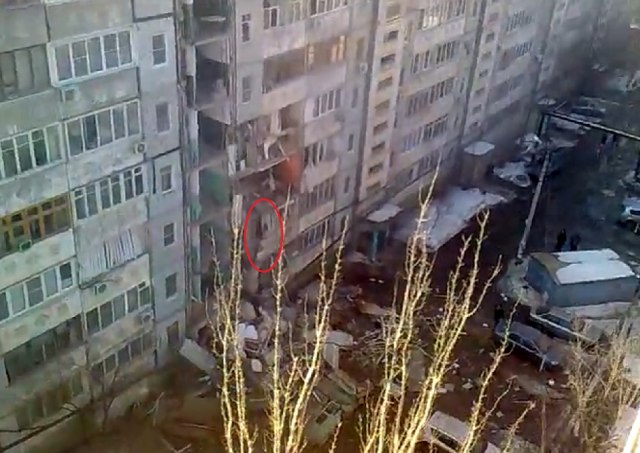 В Астрахани взорвался многоэтажный дом