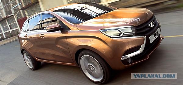 Кроссовер Lada Xray без камуфляжа презентовали