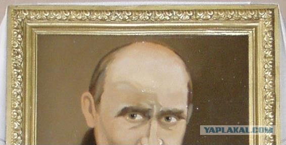 Замаскированный портрет Путина