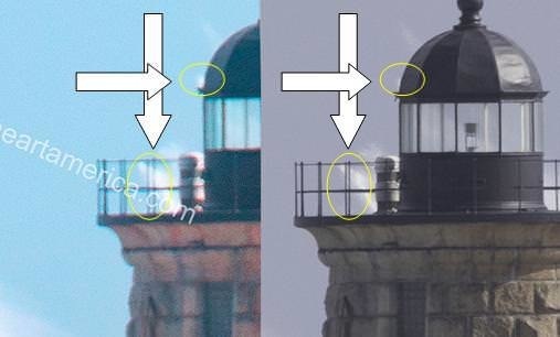 Фотографа заподозрили в краже, но два человека просто сняли маяк в одну миллисекунду