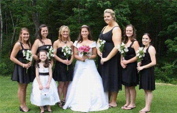 Разные подружки невесты